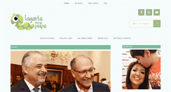 Desktop Screenshot of lagartavirapupa.com.br